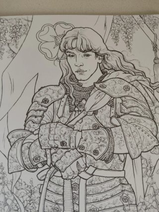 El libro oficial de Juego de Tronos para colorear