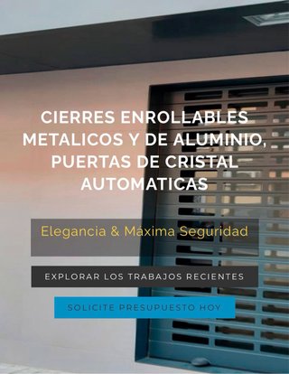 Persianas enrollables