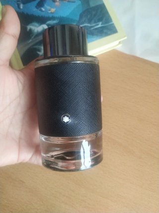 Perfume Montblanc Negro y Plateado