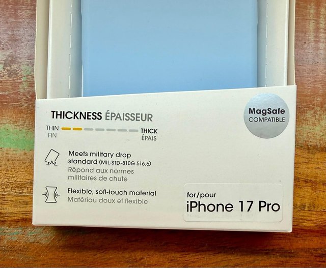 Funda OtterBox Figura MagSafe iPhone 17 Pro Azul