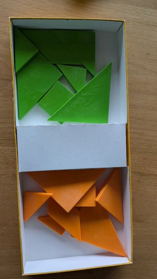 Tangram Doble Educativo ABC 123 (Cayro)