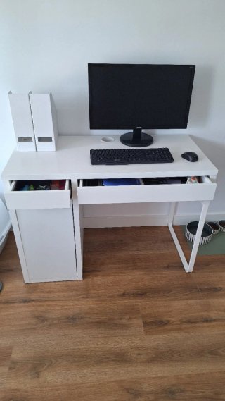 Escritorio Blanco Ikea Micke