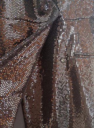 Vestido lentejuelas Zara