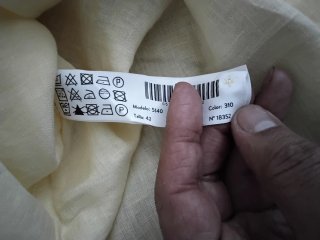 Camisa Massimo Dutti Beige Talla XL