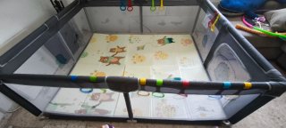 Parque Bebé 150x180 con Alfombra XPE