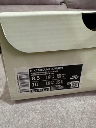Zapatillas Nike Dunk Talla 42 Beige Multicolor