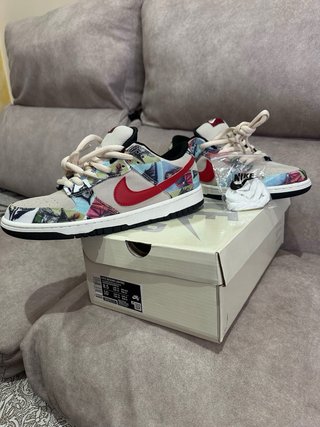 Zapatillas Nike Dunk Talla 42 Beige Multicolor