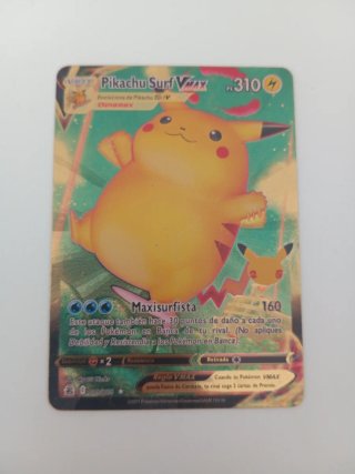 Carta Pokémon Pikachu Surf VMAX 310 PS