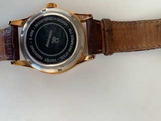 Reloj Aristocrazy Oro Rosa y Marrón
