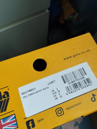 Zapatillas Gola Firefly Talla 39 Nuevas