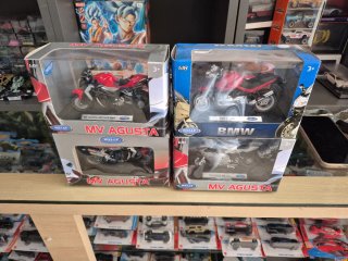 Motos de Colección Welly 1:18