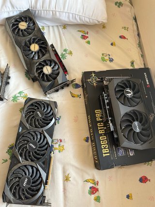 Schede grafiche RTX 3070, 3080 Ti, 3080