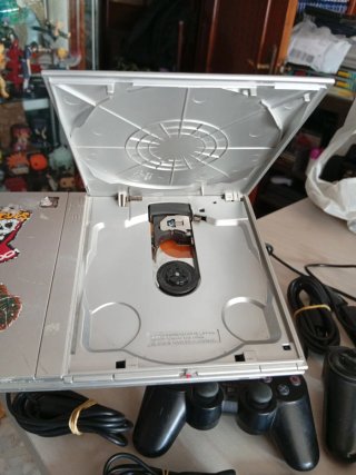 Consola PS2 Plata + Accesorios