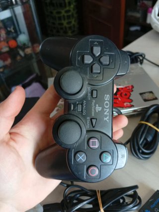 Consola PS2 Plata + Accesorios