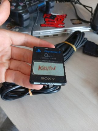 Consola PS2 Plata + Accesorios