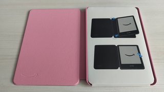 Custodia Kindle 11ª Gen Rosa e Nera