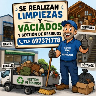 Limpieza y vaciados