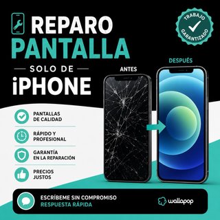 Reparacion pantalla iphone