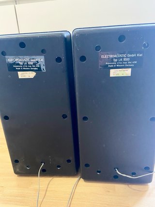 Altavoces Electroacustic GmbH Kiel 1975-82