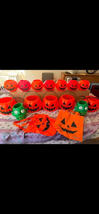 Pack Halloween Calabazas y Bolsas