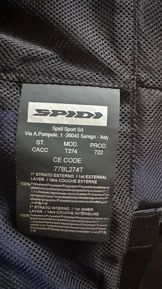 Chaqueta SPIDI Verano