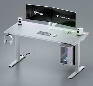 Secretlab MAGNUS Pro XL Blanco + Accesorios