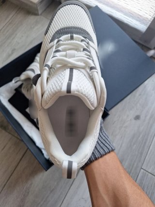 Scarpe B22 Sneakers Bianche Grigie