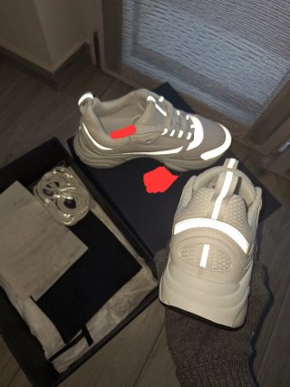 Scarpe B22 Sneakers Bianche Grigie