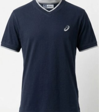 T-shirt Asics Court Uomo Blu Navy tg. M mod. Y2K