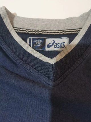 T-shirt Asics Court Uomo Blu Navy tg. M mod. Y2K