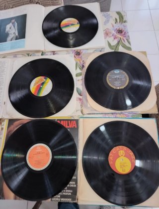 Lotto 6 Vinili Musica Vintage D' Autore Jazz Pop