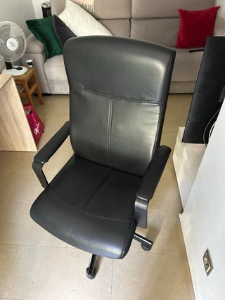 Silla de oficina Ikea Millberget Negra