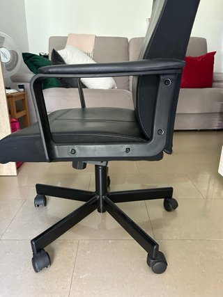 Silla de oficina Ikea Millberget Negra