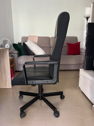 Silla de oficina Ikea Millberget Negra