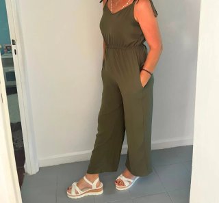 Mono verde de verano talla única