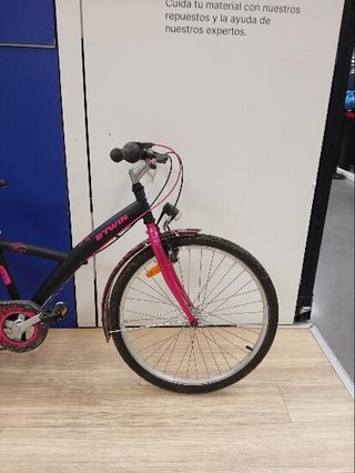 BICICLETA NIÑOS 24" POPLY 500 NEGRO