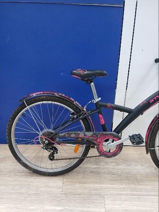 BICICLETA NIÑOS 24" POPLY 500 NEGRO