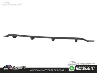 DIFUSOR TRASERO MERCEDES C W207 2012-2017 NEGRO BRILLO