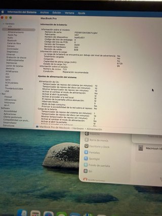MacBook Pro 16 i9 16GB 1TB Plata