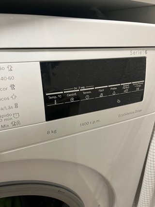 Lavadora Bosch 8kg