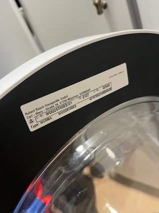 Lavadora Bosch 8kg