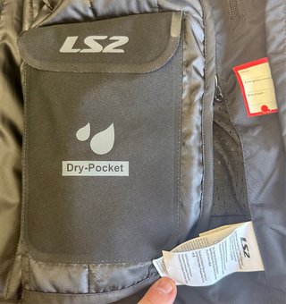 Chaqueta motera LS2 invierno
