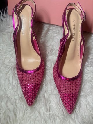 Sandalias tacón ALTRIMENTI rosa