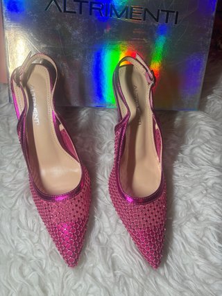 Sandalias tacón ALTRIMENTI rosa