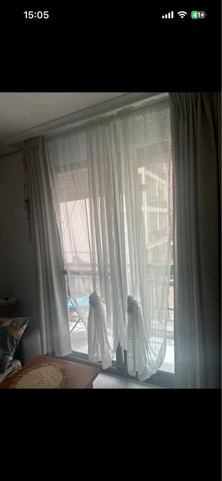 Cortinas IKEA MATILDA blancas