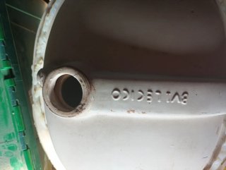 Lavabo ovalado para mueble de baño