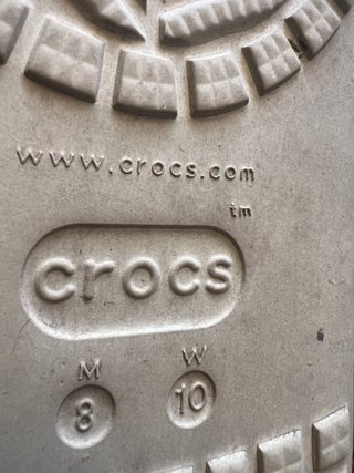 Crocs Beige Talla  (41-42)