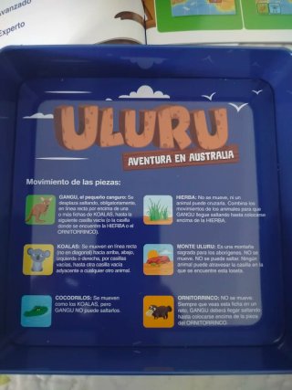 Juego de mesa Uluru Aventura en Australia
