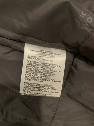 Chubasquero Chaqueta Jack Wolfskin M con capucha