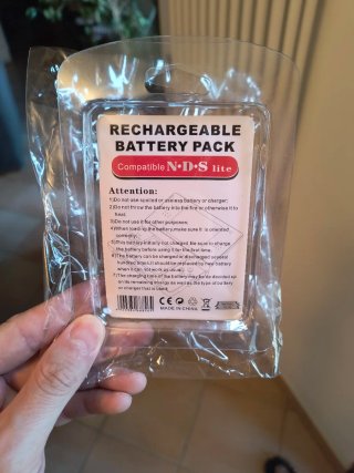 Batteria Ricaricabile NDS Lite